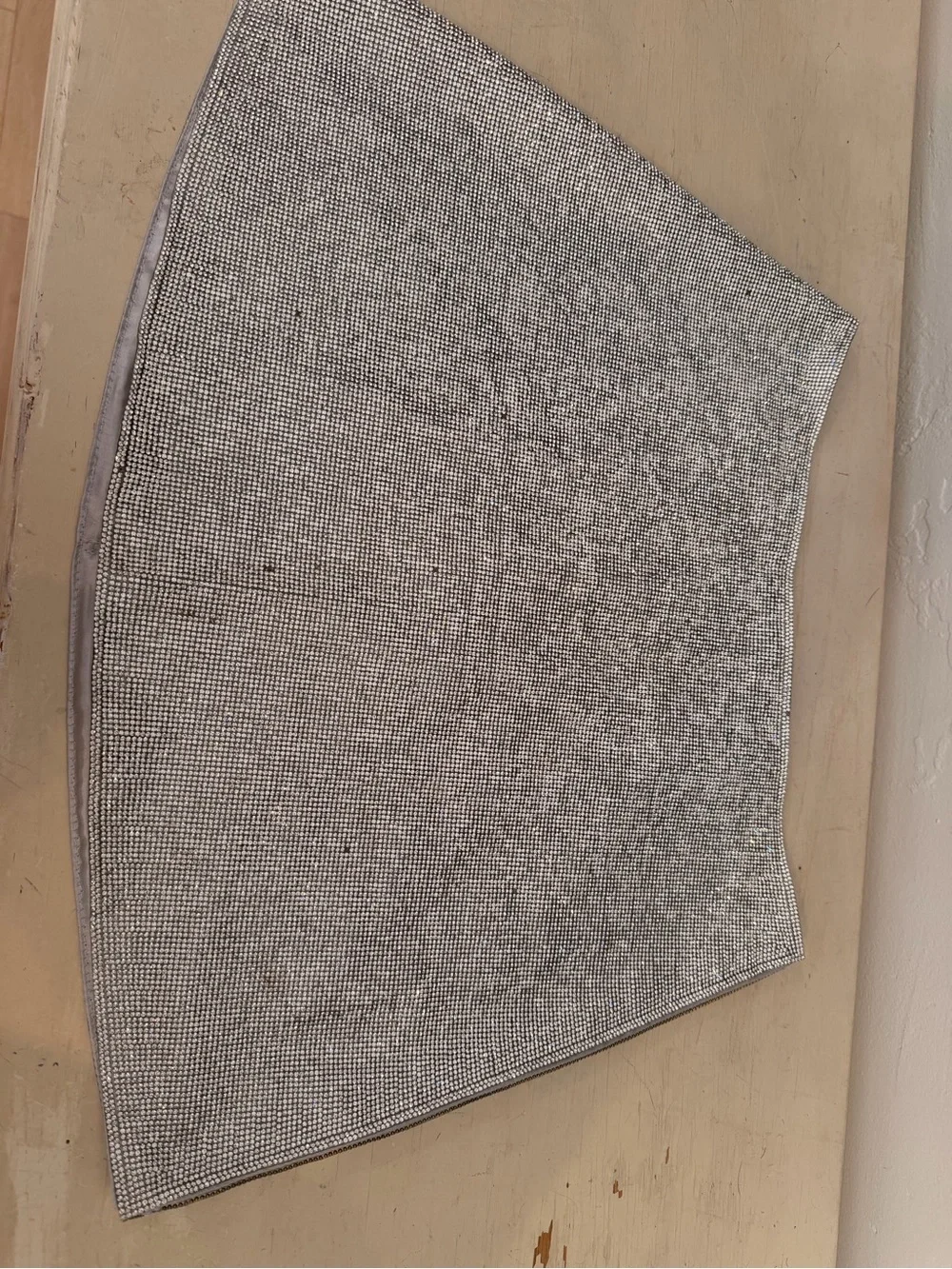 Revolve x House of Harlow 1960 Silver Rhinestone skirt
